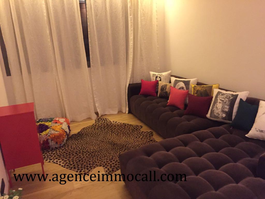 Bel appartement meublé en location à Souissi