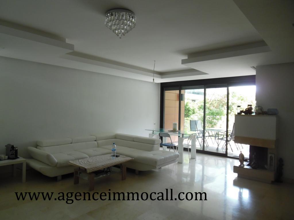 Appartement Rez de jardin à LOUER situé à Souissi