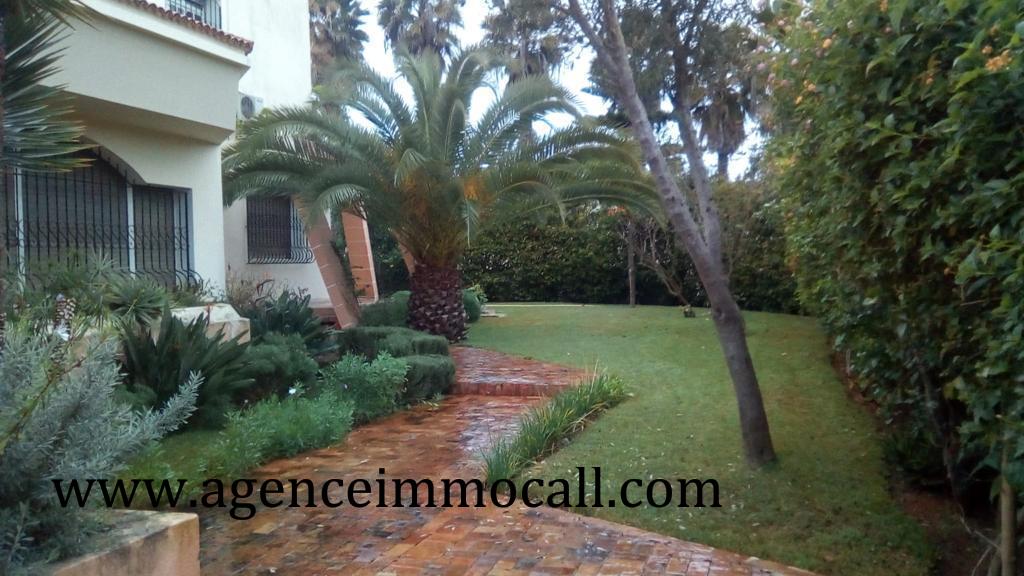 Villa à louer au quartier SOUISSI-Rabat