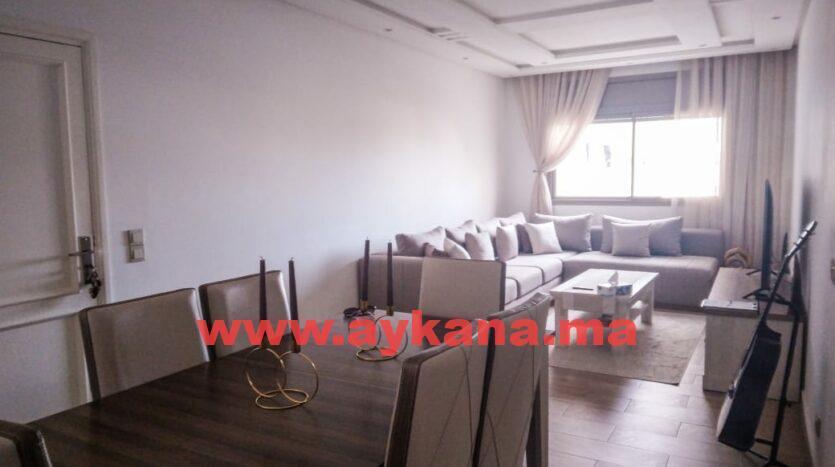 Location appartement meublé à Rabat Bas Agdal REF 3549