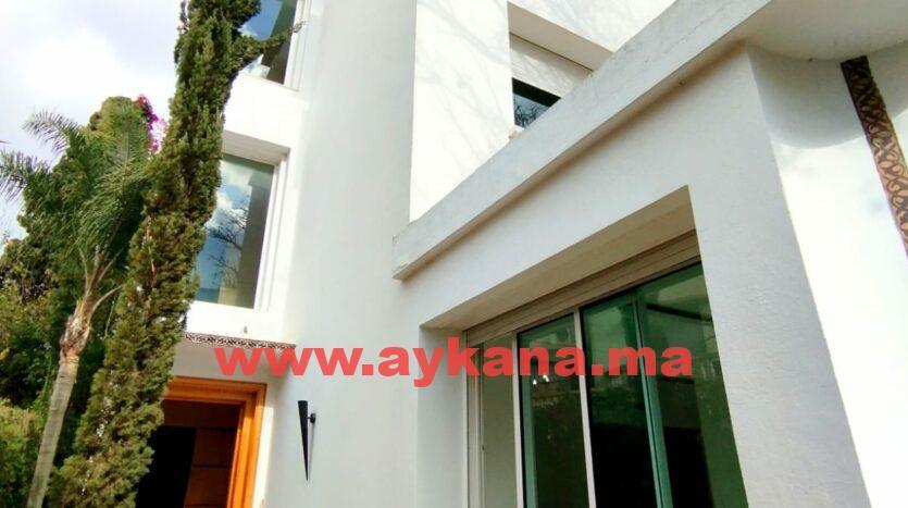 Location Villa Rabat Hassan REF 3630 — 3