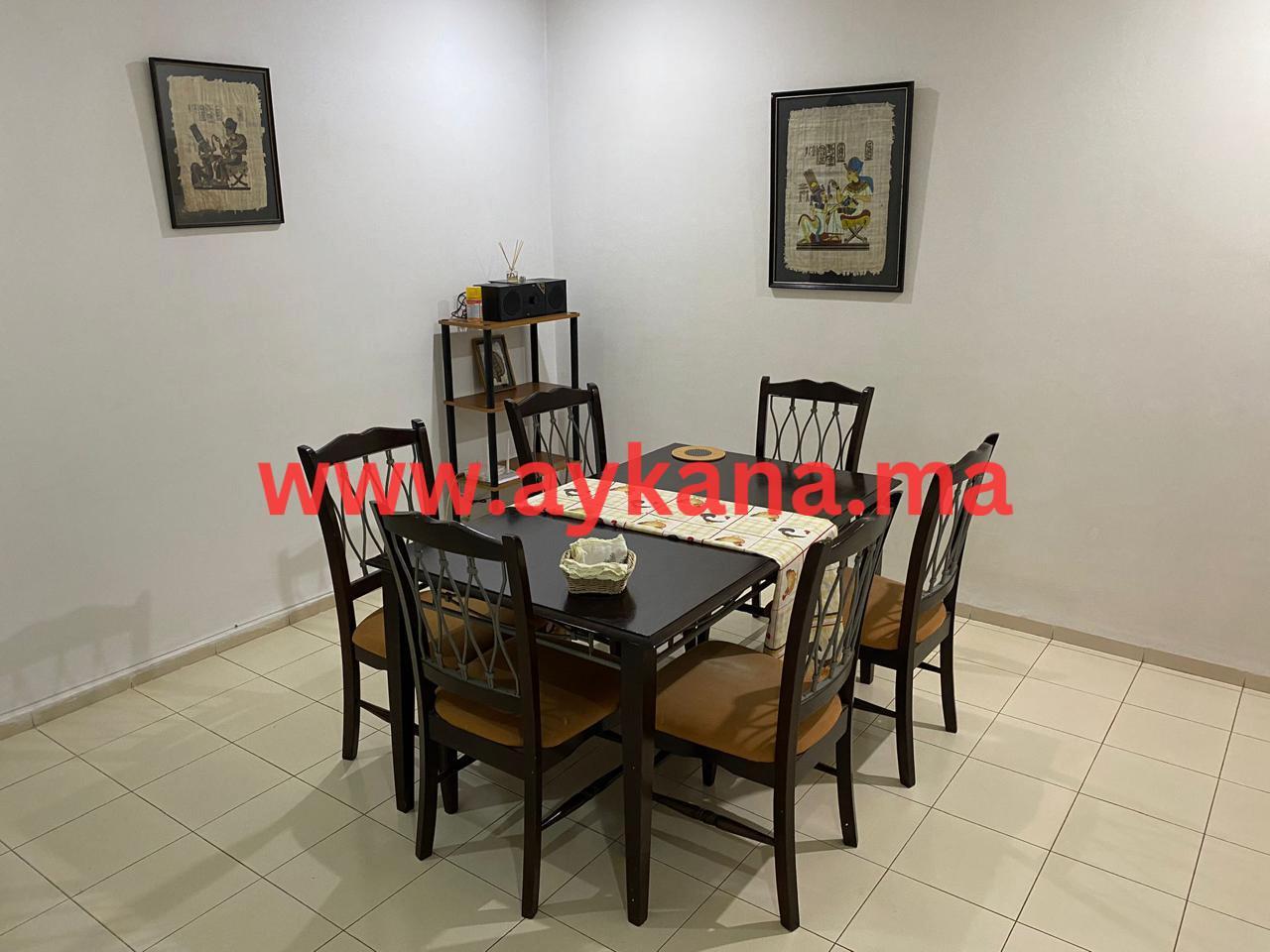 Location Appartement Meublé 111 m² au Haut Agdal Rabat – 1ᵉʳ Étage avec Ascenseur, Garage & Balcons — 5