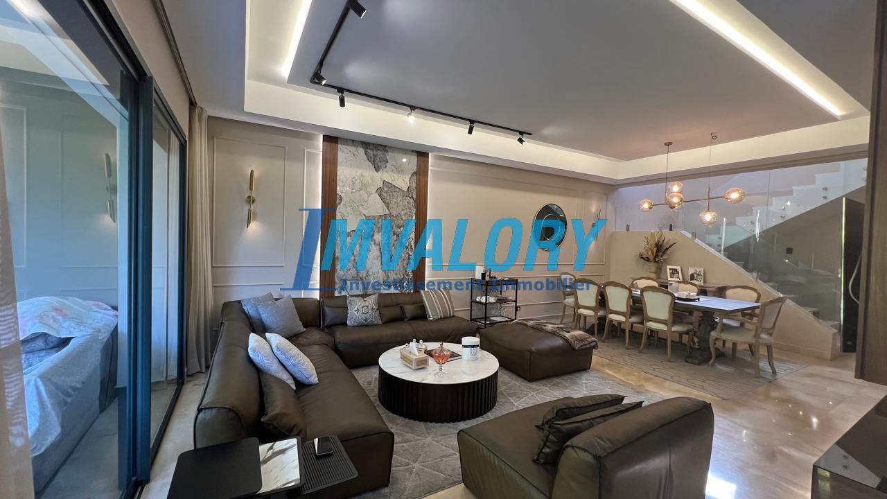 A Vendre Villa NEUVE Bande 330m² Palmeraie Bouskoura — 3