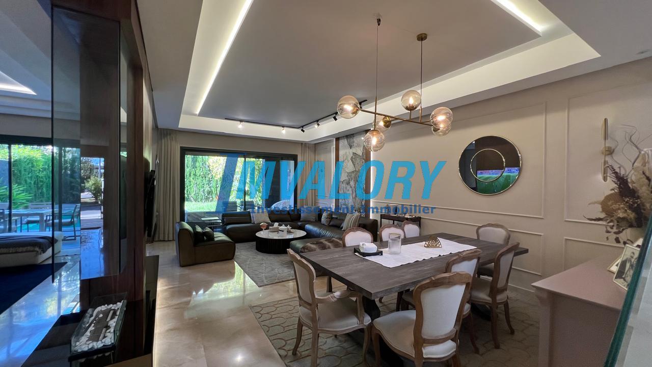 A Vendre Villa NEUVE Bande 330m² Palmeraie Bouskoura — 5