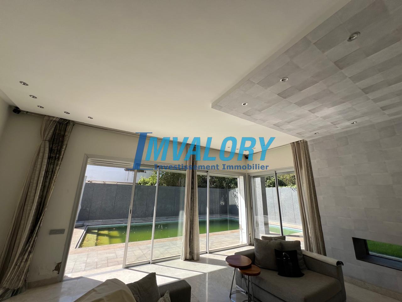 A Louer Villa moderne 4 chbs PAR ANFA