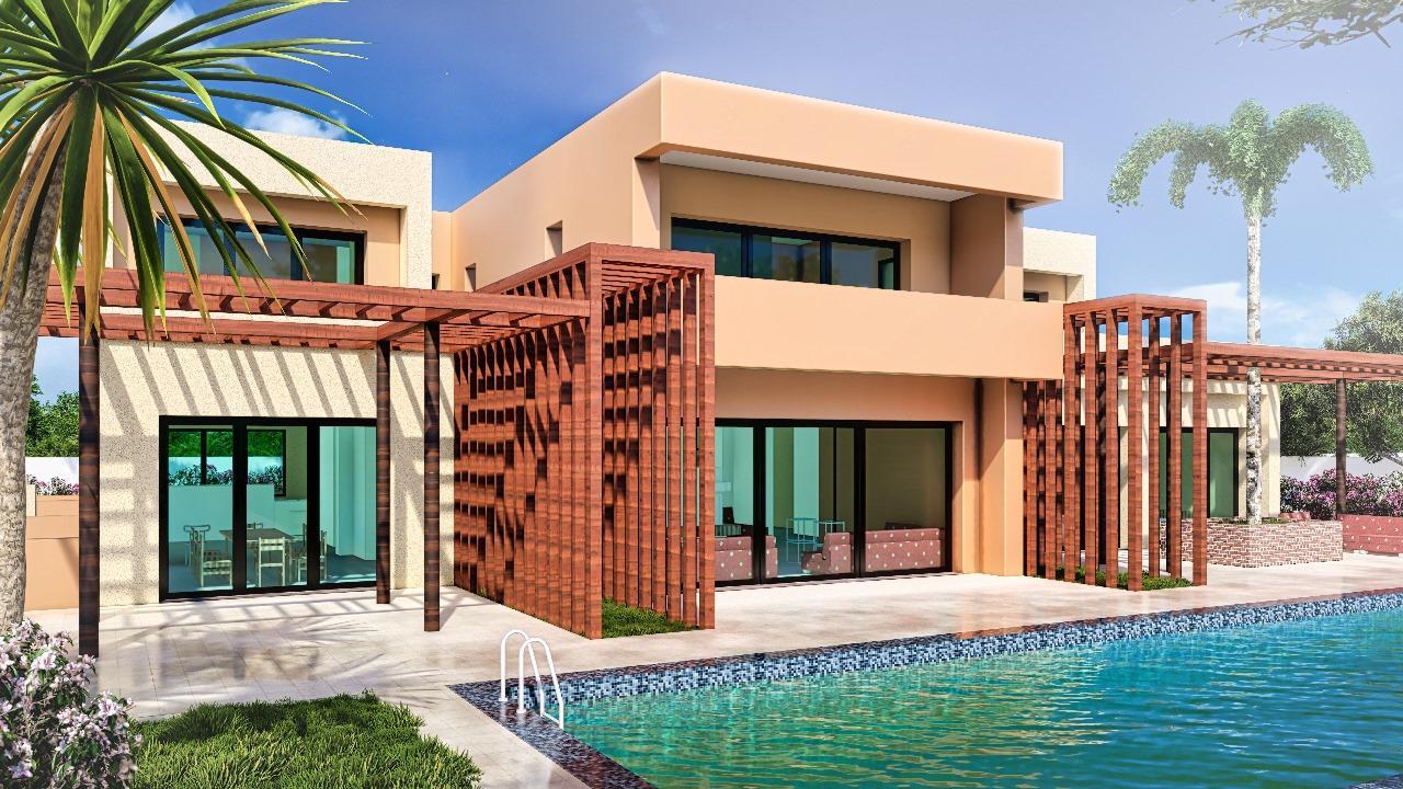 Villa 2000 m² f Route de Fès — 2