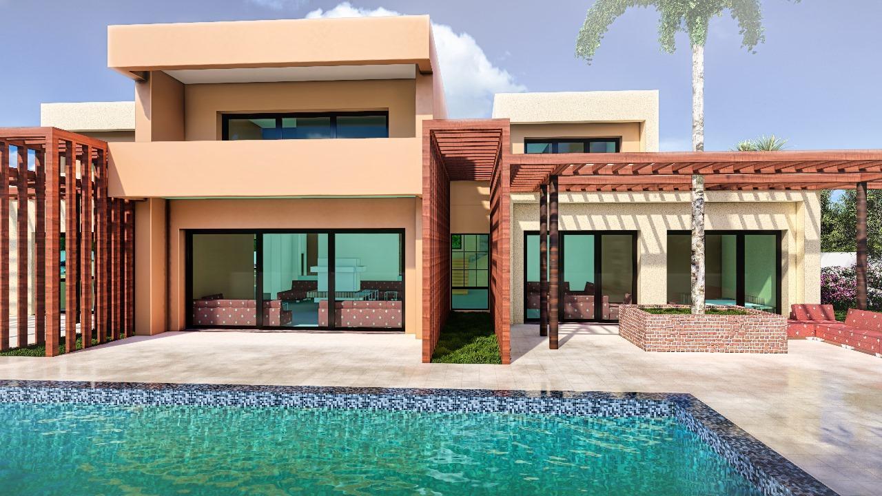 Villa 2000 m² f Route de Fès — 3