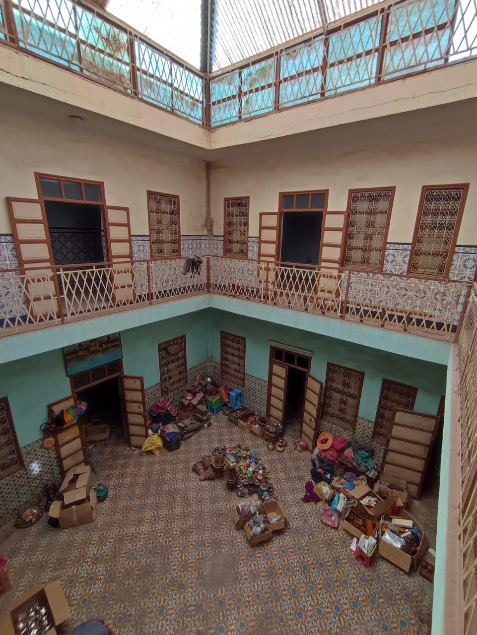 A vendre : Riad à rénover avec un grand potentiel à Bab Doukkala
