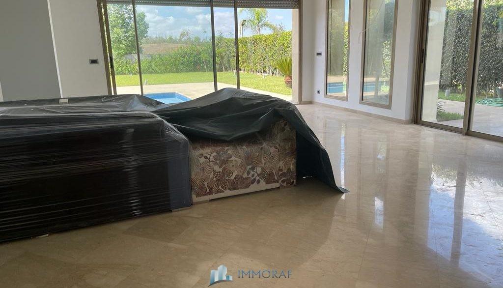 Villa à Vendre Front Du Golf Bouskoura Casablanca — 3