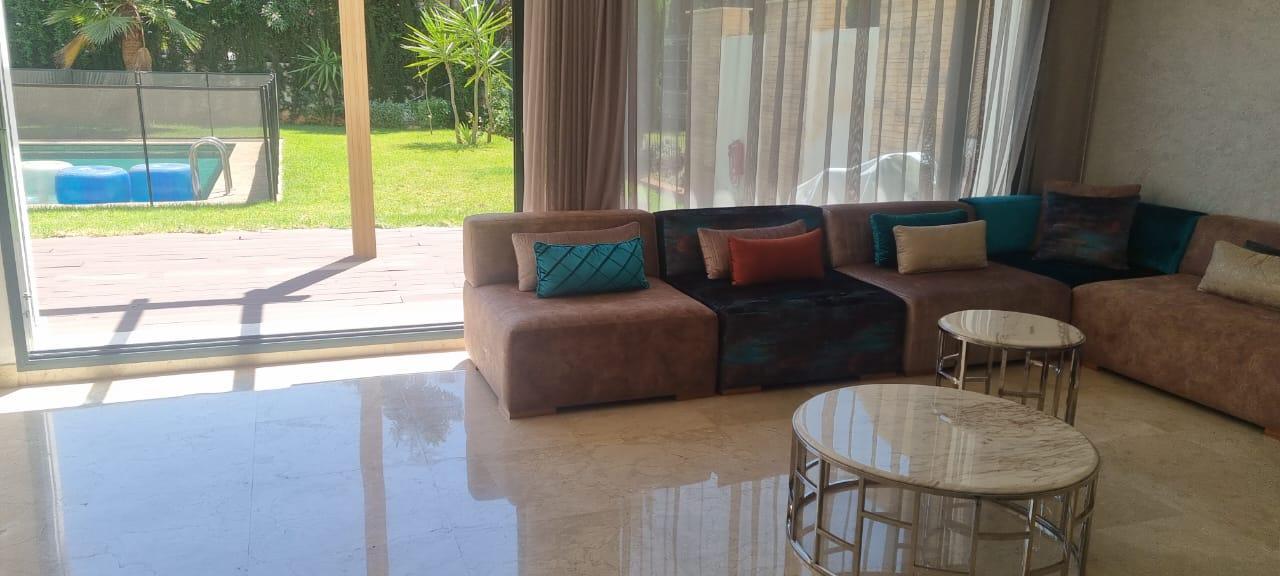 Vente Appartement Rez De Jardin Bouskoura Casablanca — 5