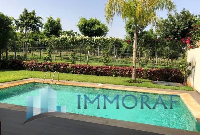 Location Villa meublée Bouskoura Casablanca