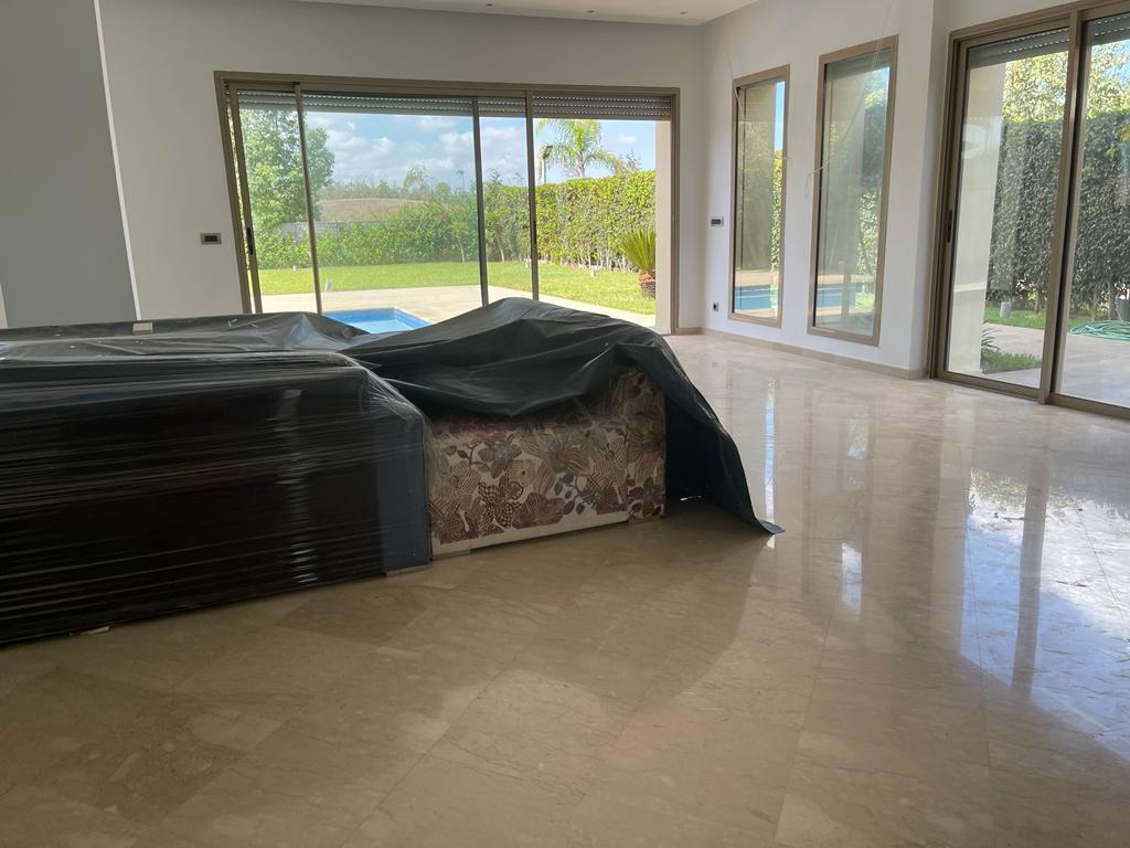 Location Villa Vide Front Du Golf Bouskoura Casablanca — 3