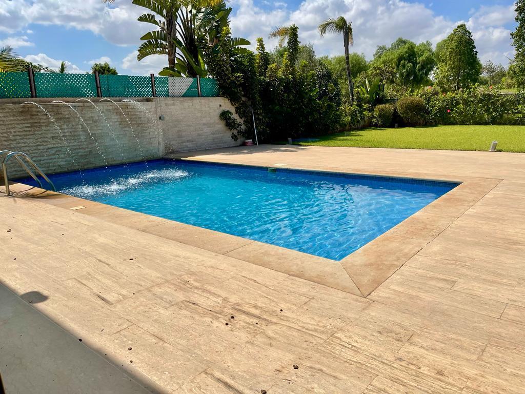 Location Villa Vide Front Du Golf Bouskoura Casablanca — 2