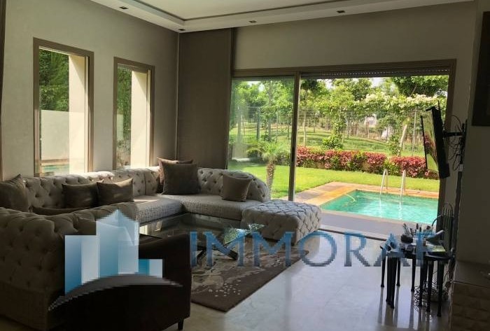Location Villa meublée Bouskoura Casablanca — 2