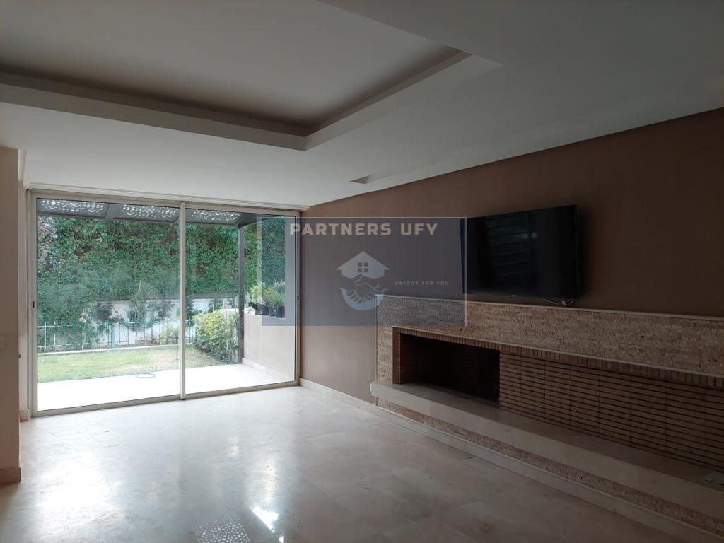 duplex à louer en rez de jardin - BOUSKOURA - RESIDENCE FERMEE