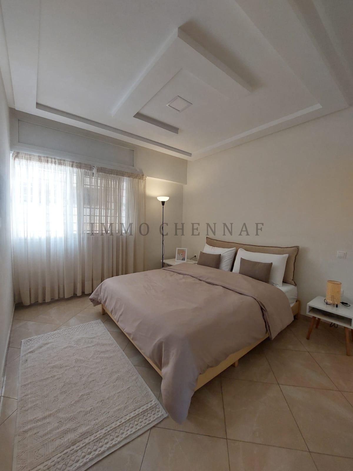 Appartement meublé de 120 m² à louer Hassan Rabat