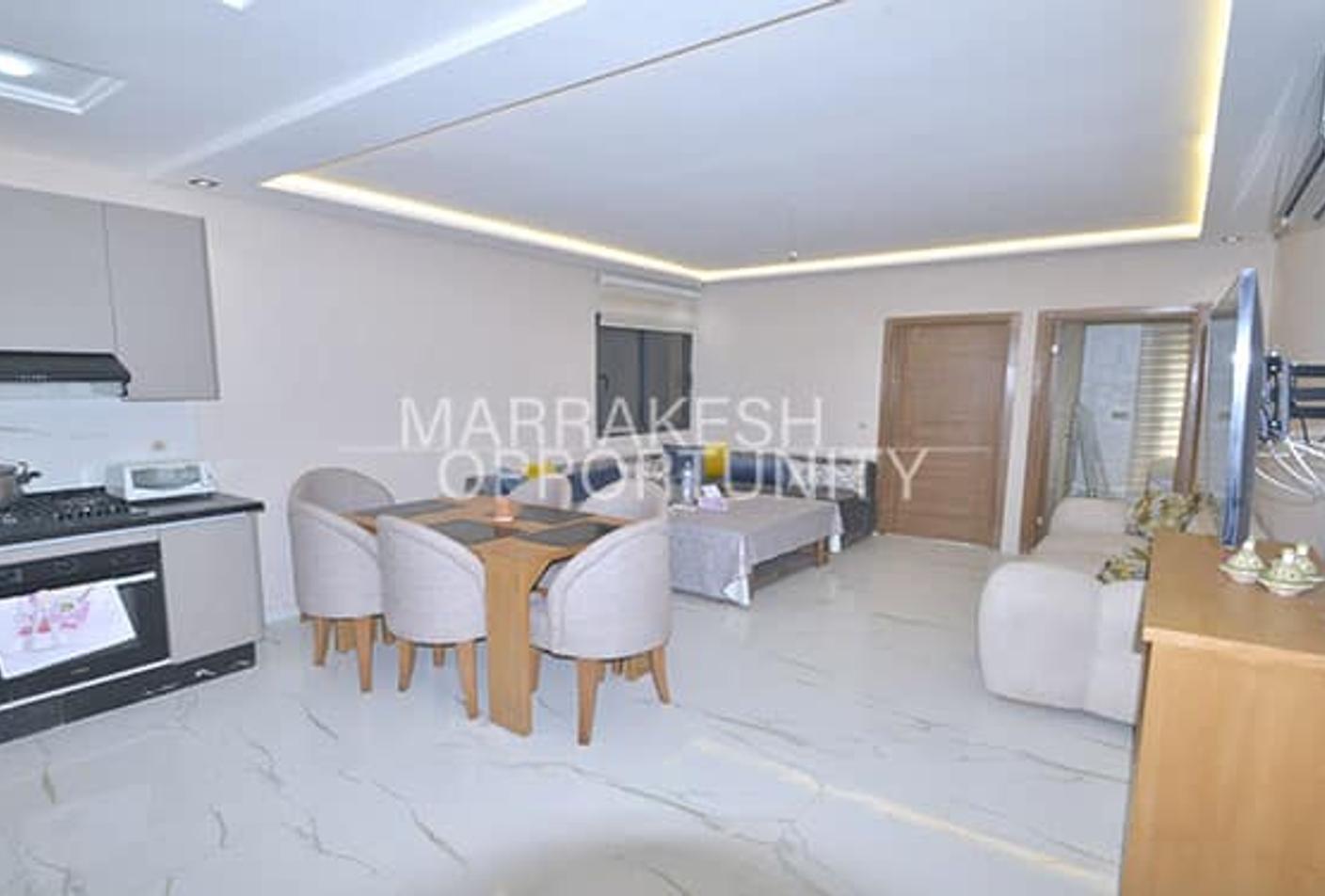 Location Appartement meublé Moderne à Guéliz — 2