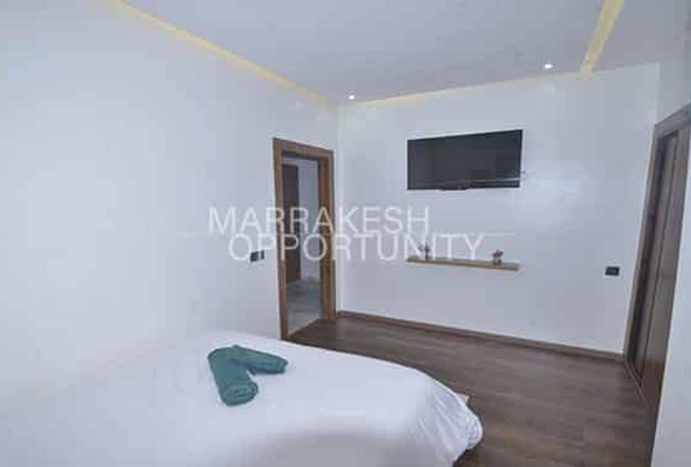 Luxueux Appartement Meublé Moderne à Guéliz en location longue durée — 5