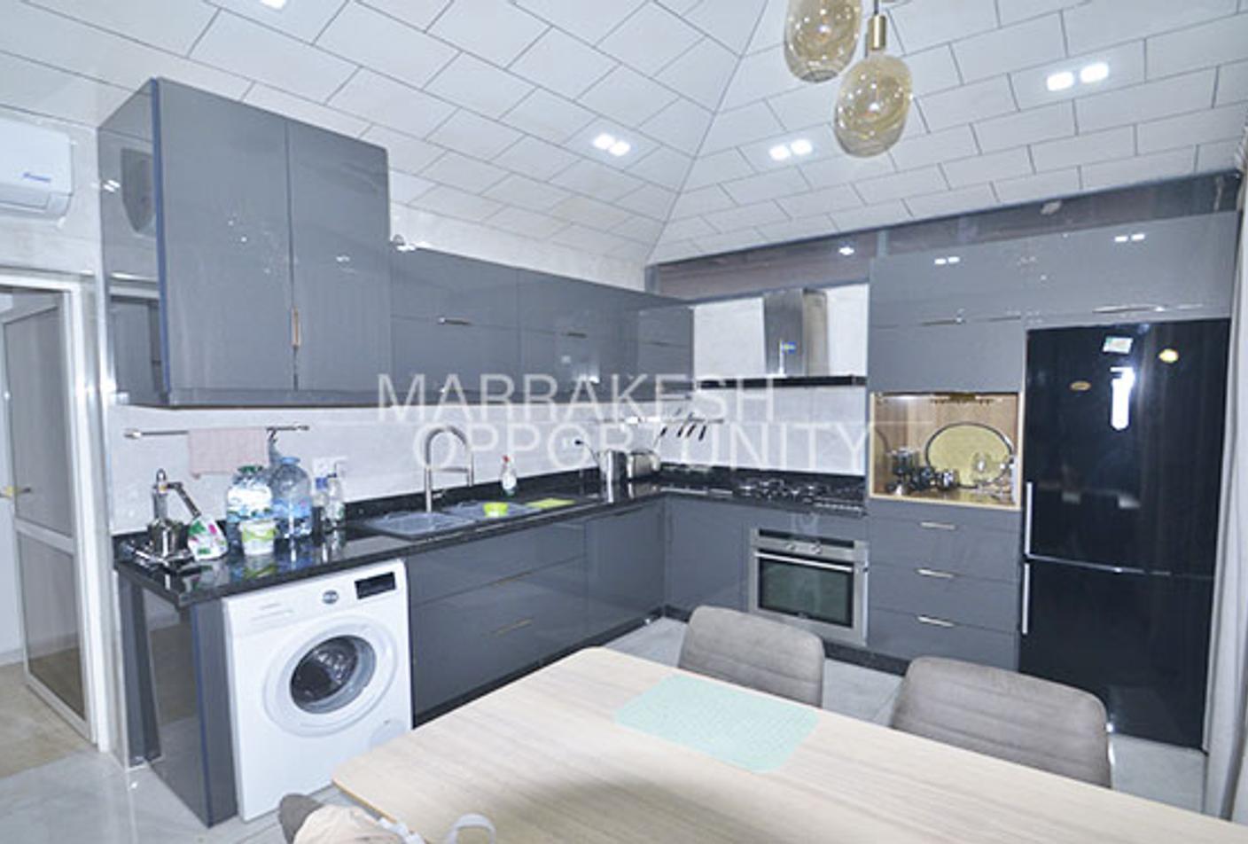 Splendide appartement meublé moderne à Guéliz en location — 3