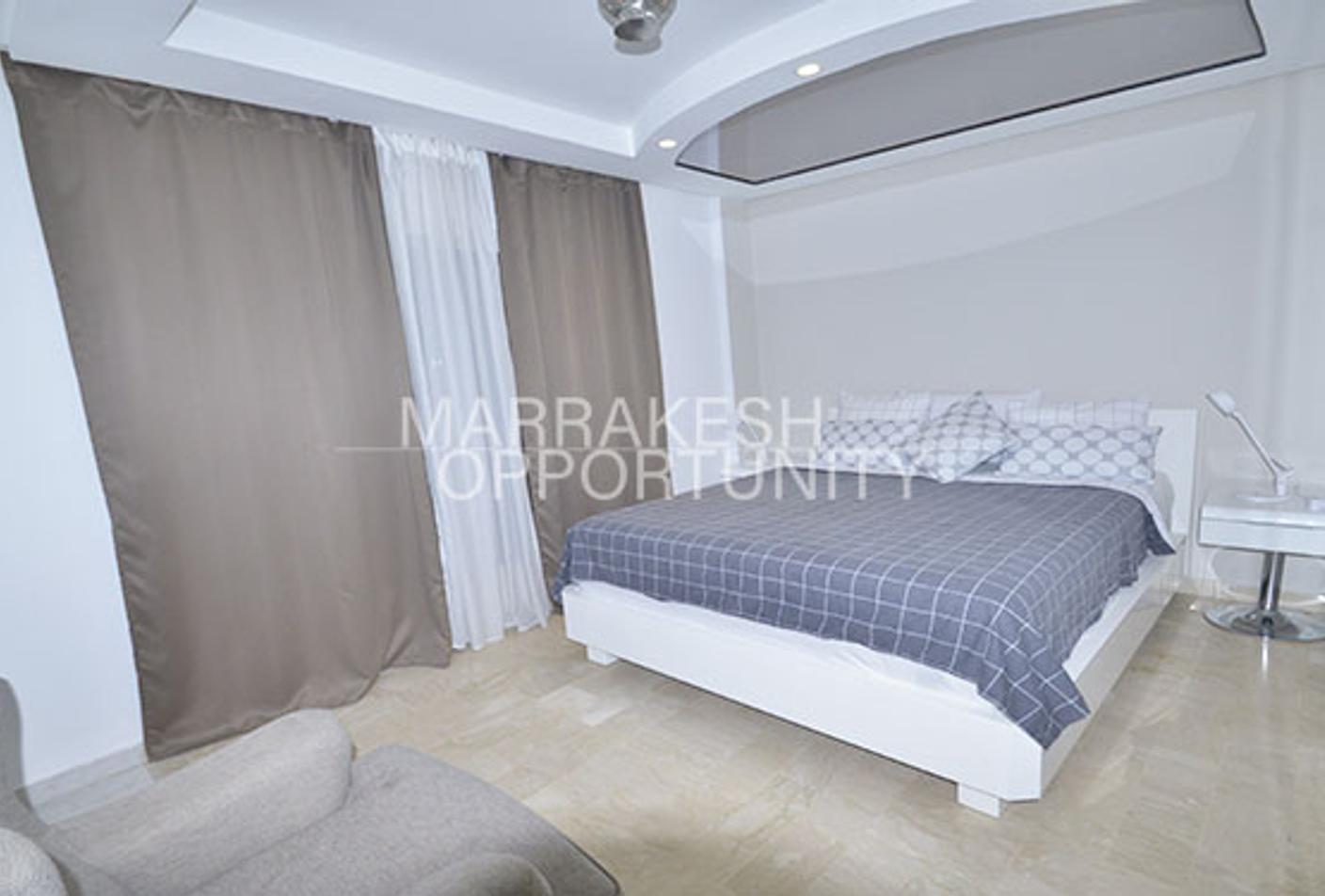 Splendide appartement meublé moderne à Guéliz en location — 5