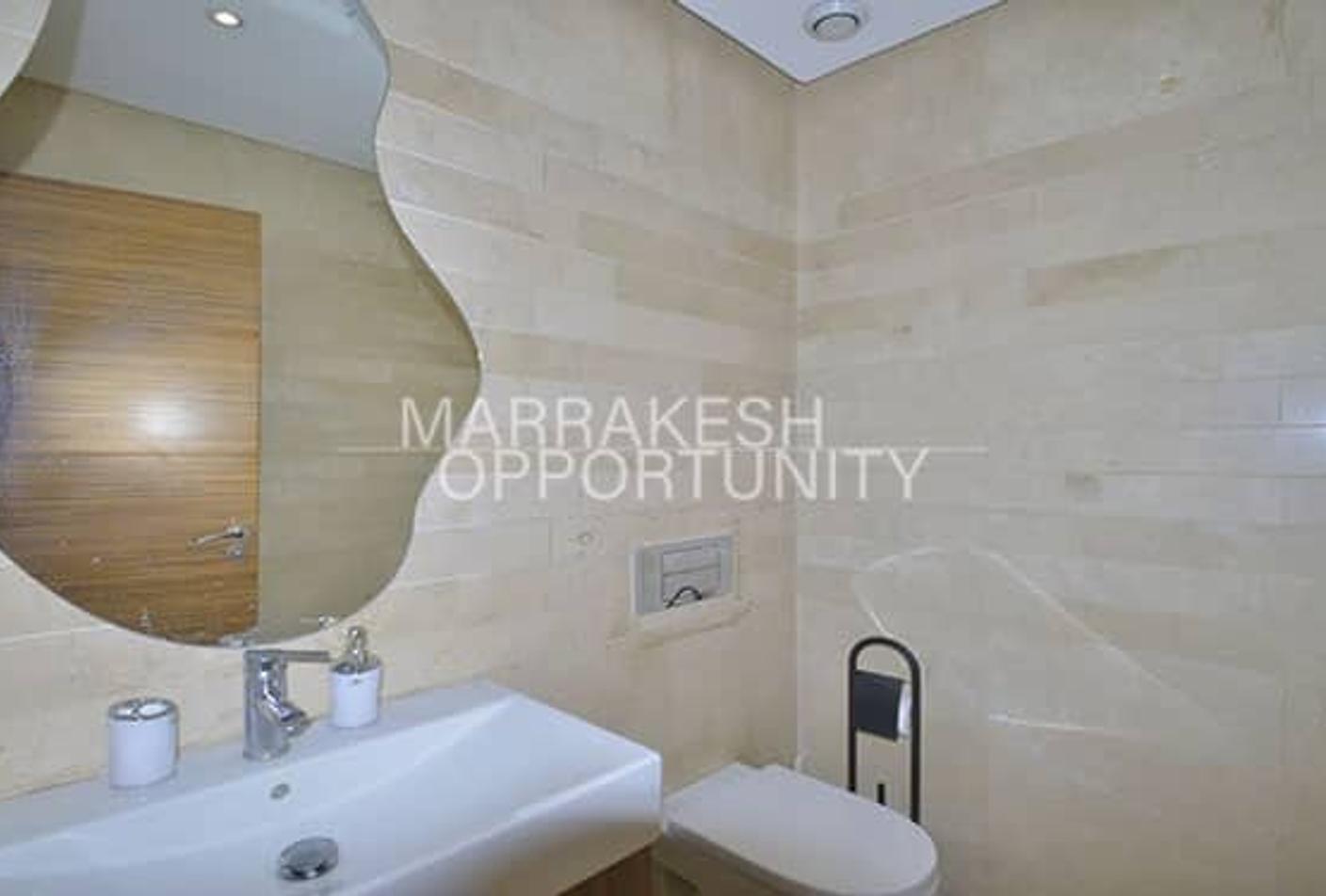 Prestigieux Appartement meublé à Guéliz en location