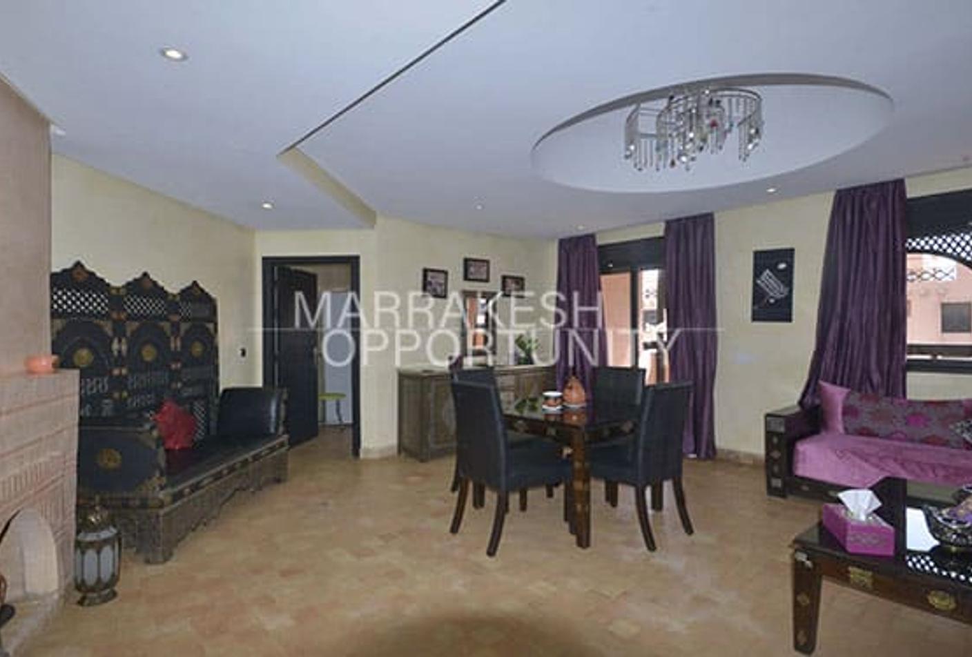 Location appartement meublé situé dans une belle résidence sécurisée et fermée — 5