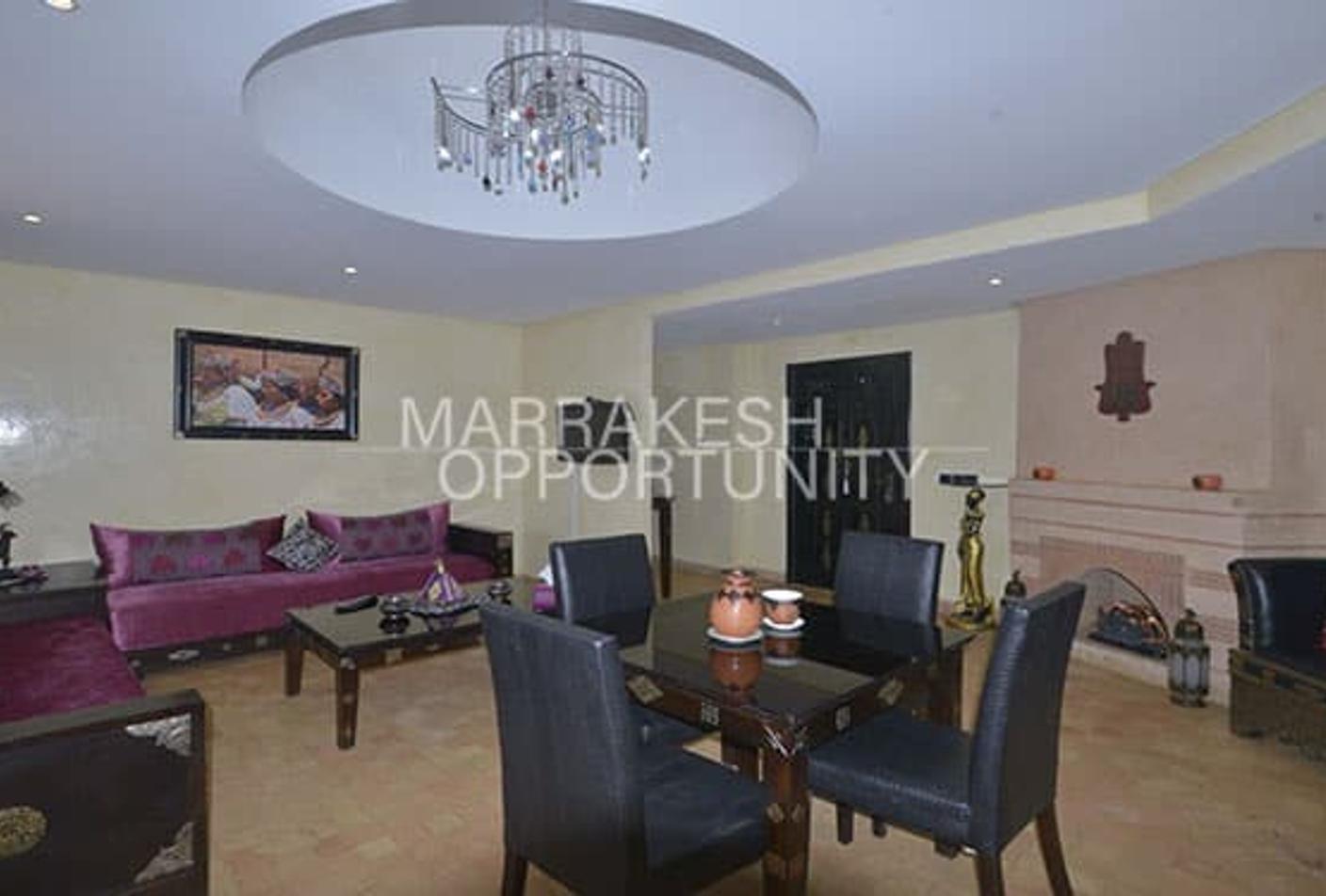 Location appartement meublé situé dans une belle résidence sécurisée et fermée — 6