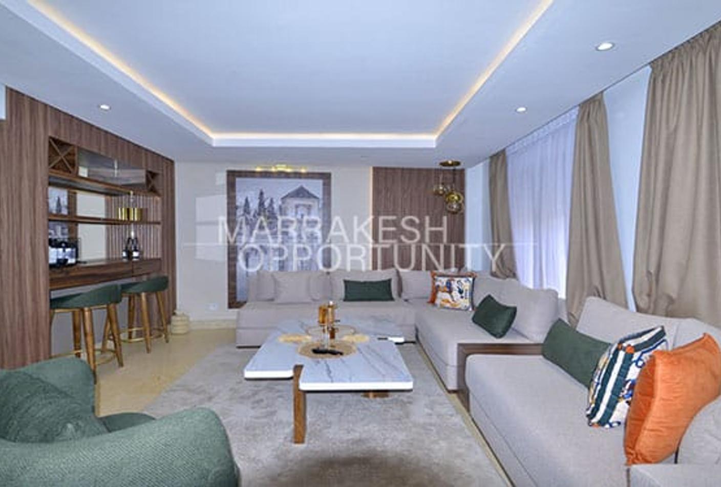 Prestigieux Appartement meublé à Guéliz en location — 4
