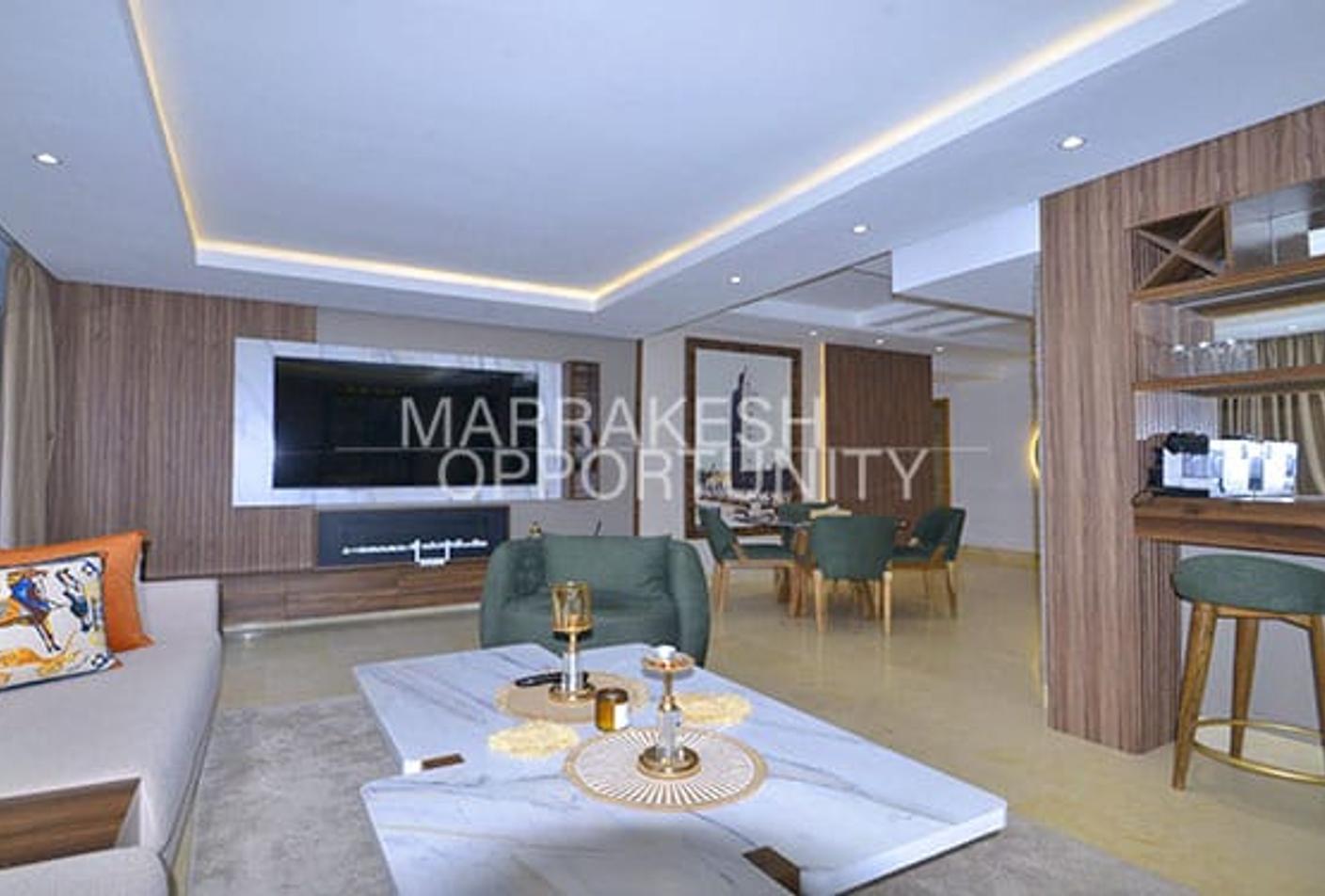 Prestigieux Appartement meublé à Guéliz en location — 5