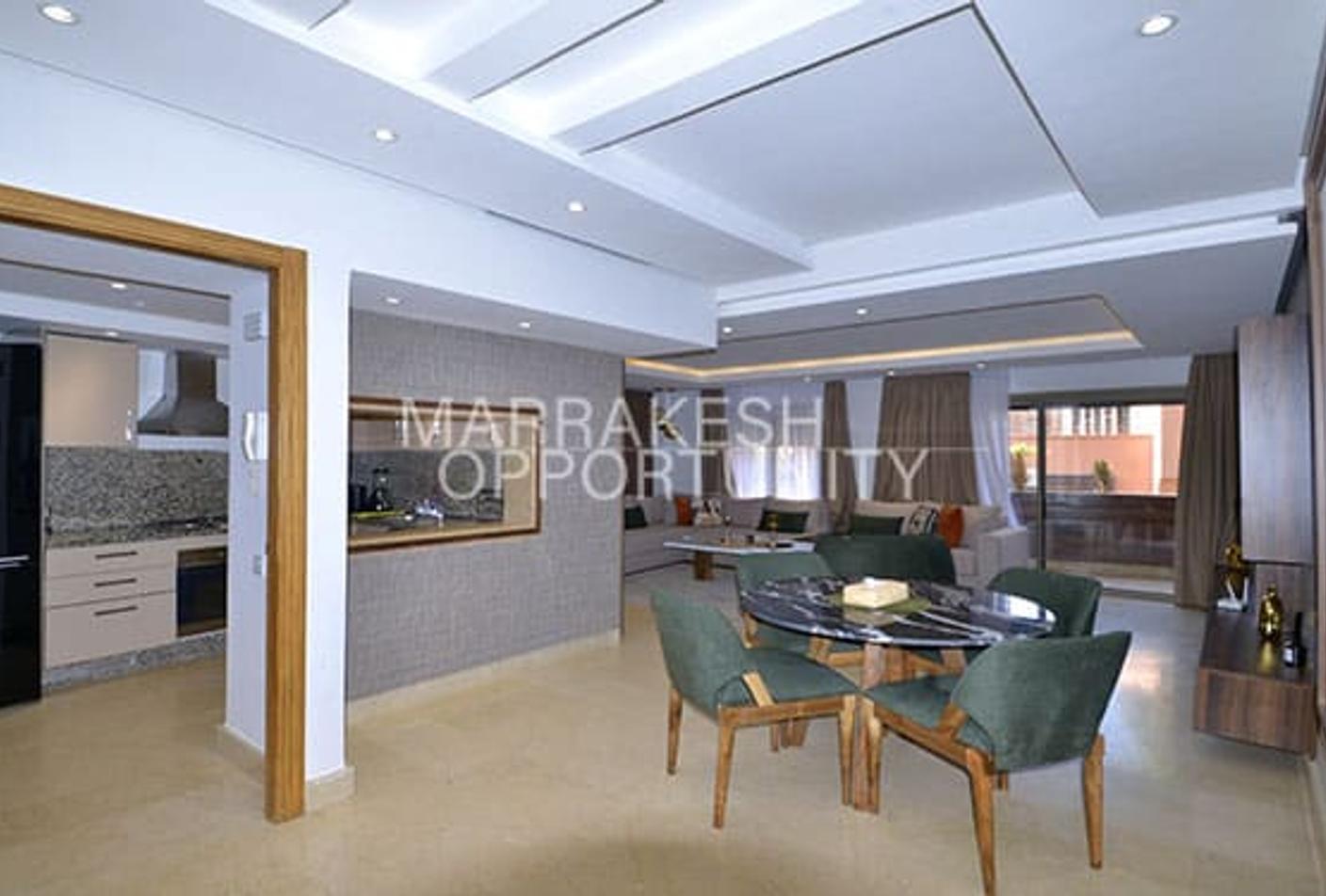 Prestigieux Appartement meublé à Guéliz en location — 6
