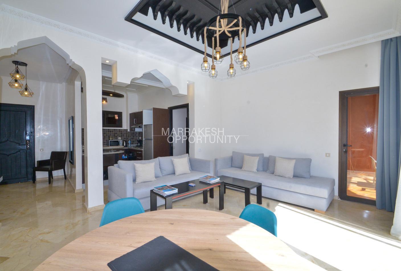 Un bel appartement proposé pour la location saisonnière situé à la Palmeraie — 3