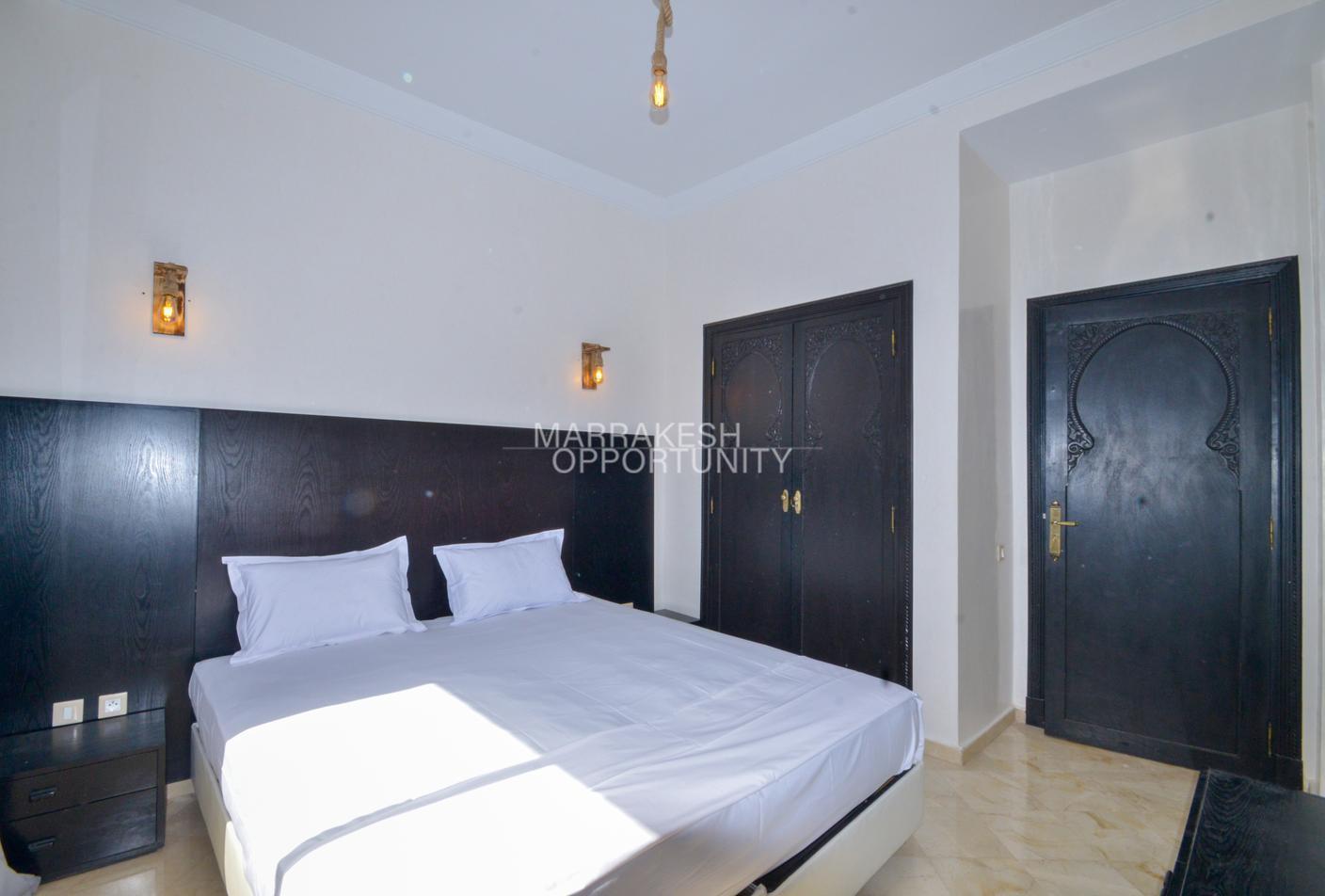 Un bel appartement proposé pour la location saisonnière situé à la Palmeraie — 5