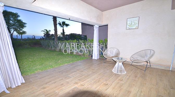 Location Appartement au rez-de-jardin à agdal