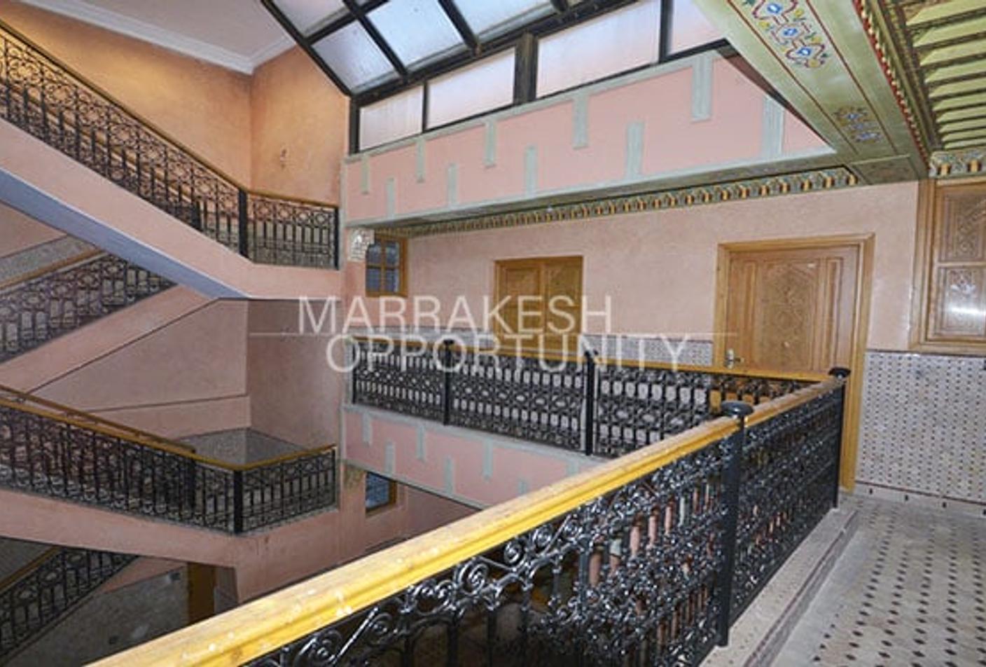 Magnifique Riad titré en vente à la Médina