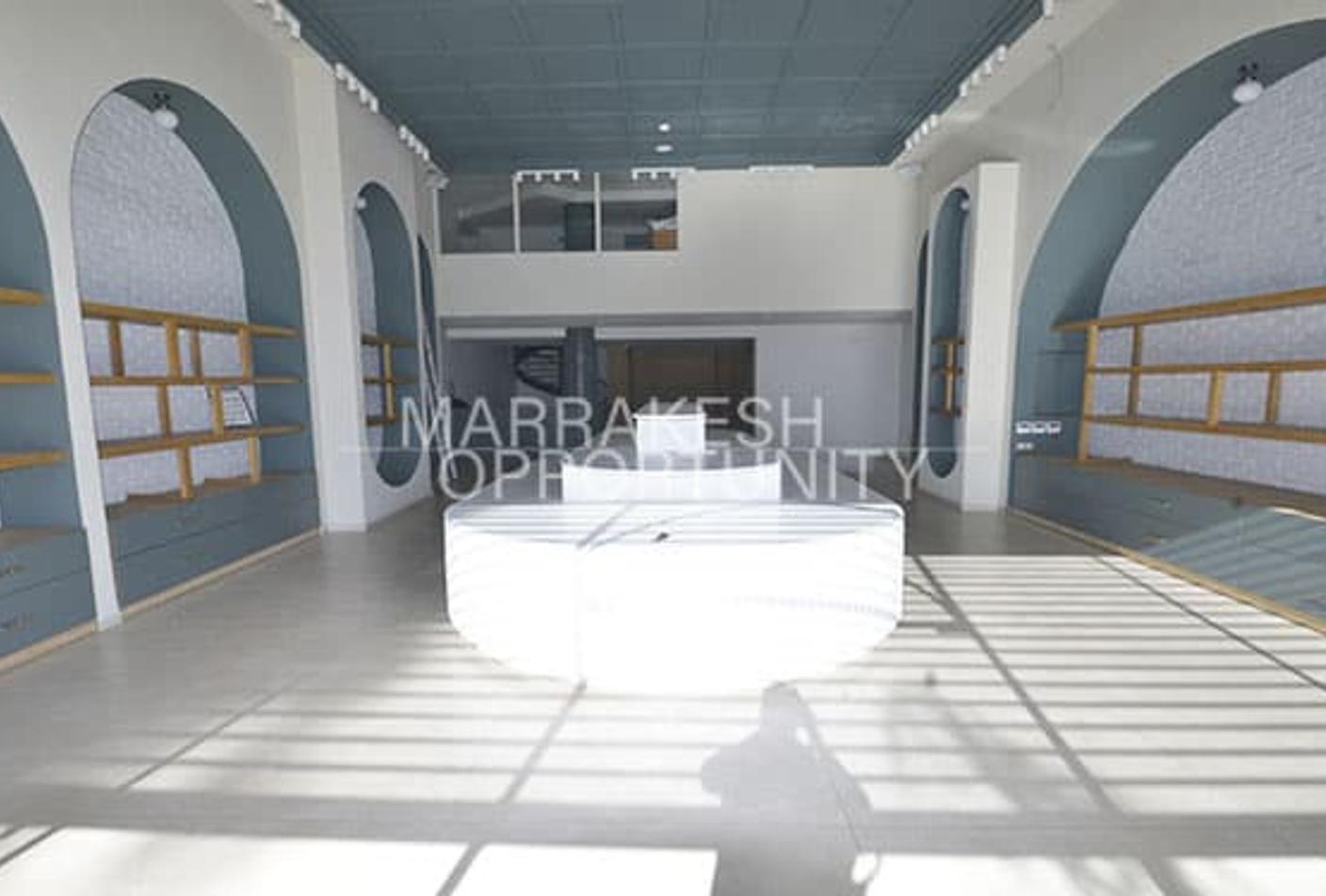 Magasin proposé en vente à Guéliz — 2