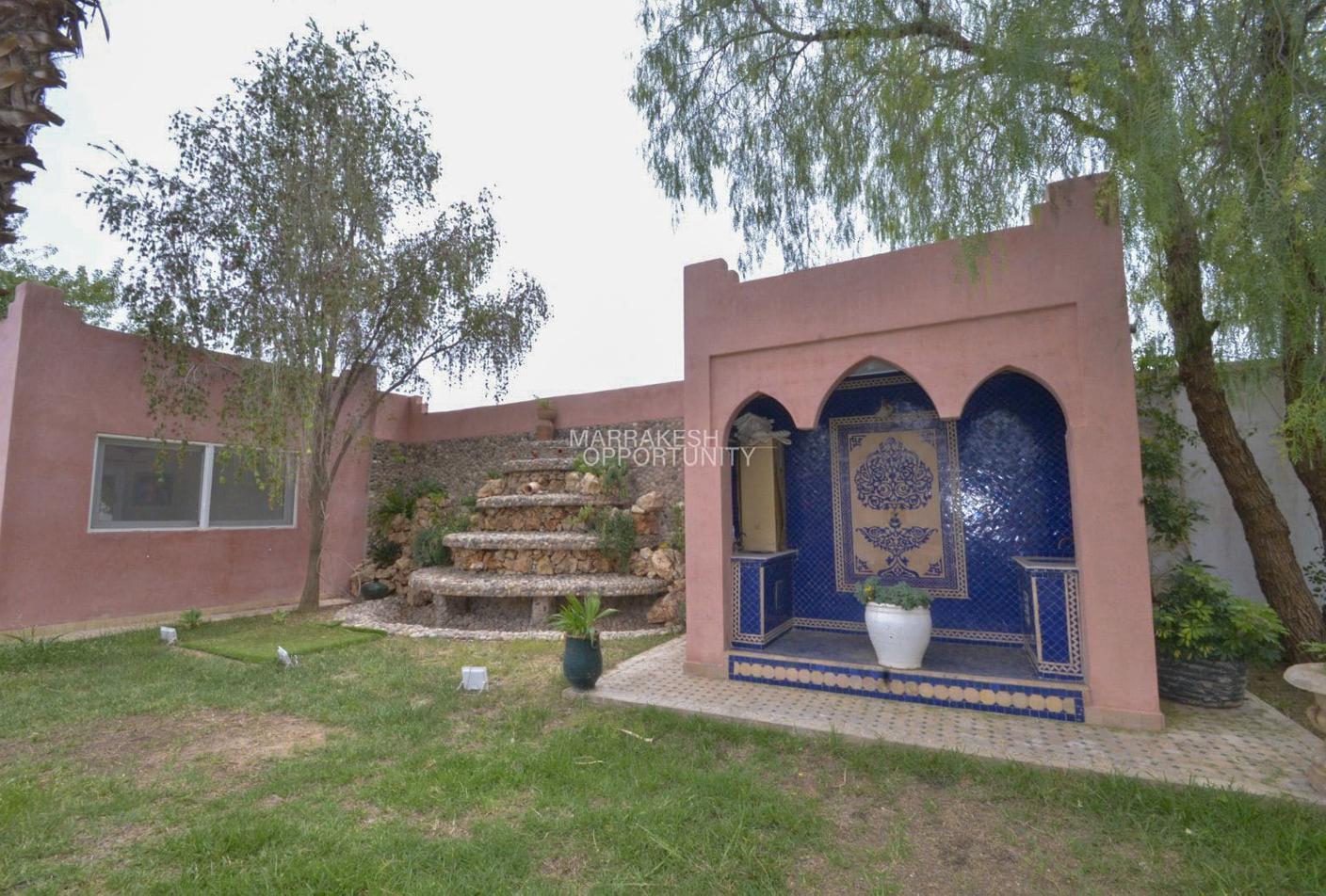 Vente villa privée de charme exceptionnelle sur la route de Fès — 4