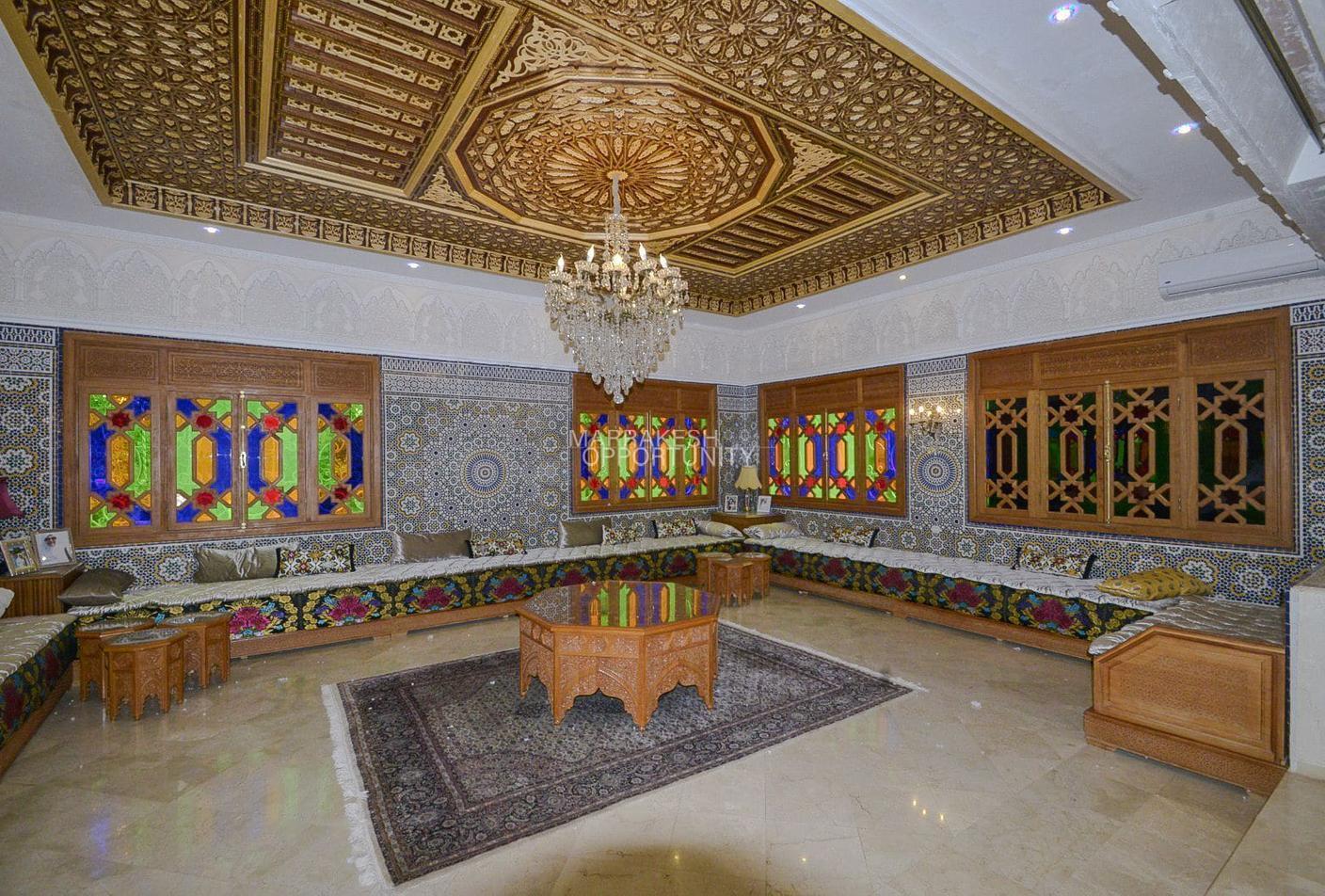 Vente villa privée de charme exceptionnelle sur la route de Fès — 5