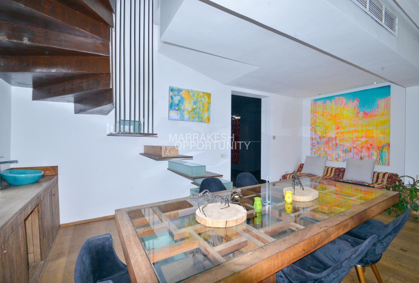 Une magnifique villa proposée pour la vente située dans la palmeraie — 5