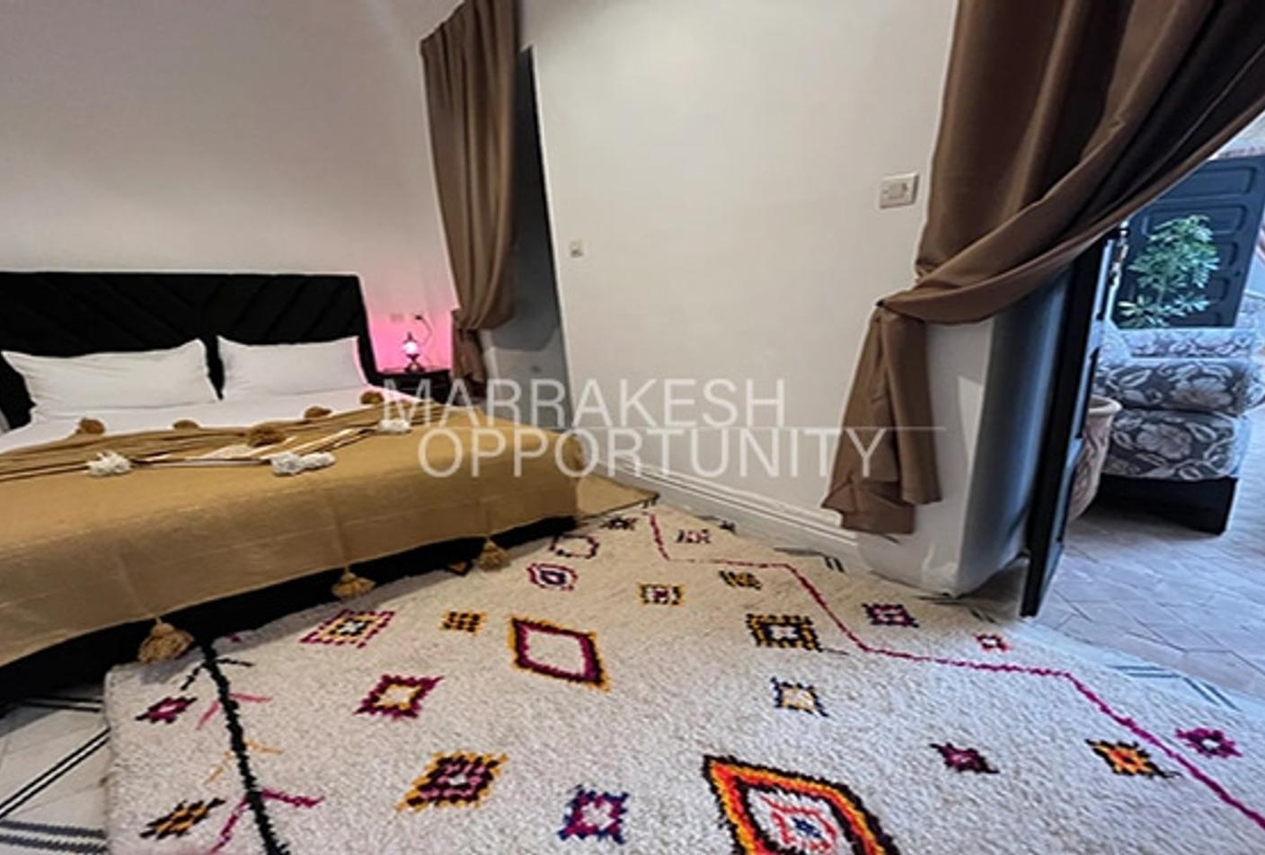 Un magnifique Riad à vendre situé au cœur de l'ancienne Médina de Marrakech — 4