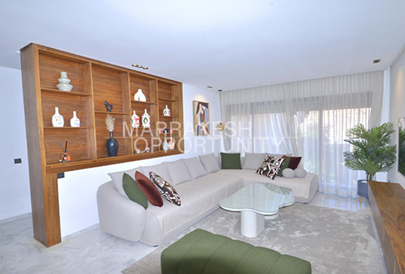 Sublime Appartement meublé moderne en location à Guéliz — 2