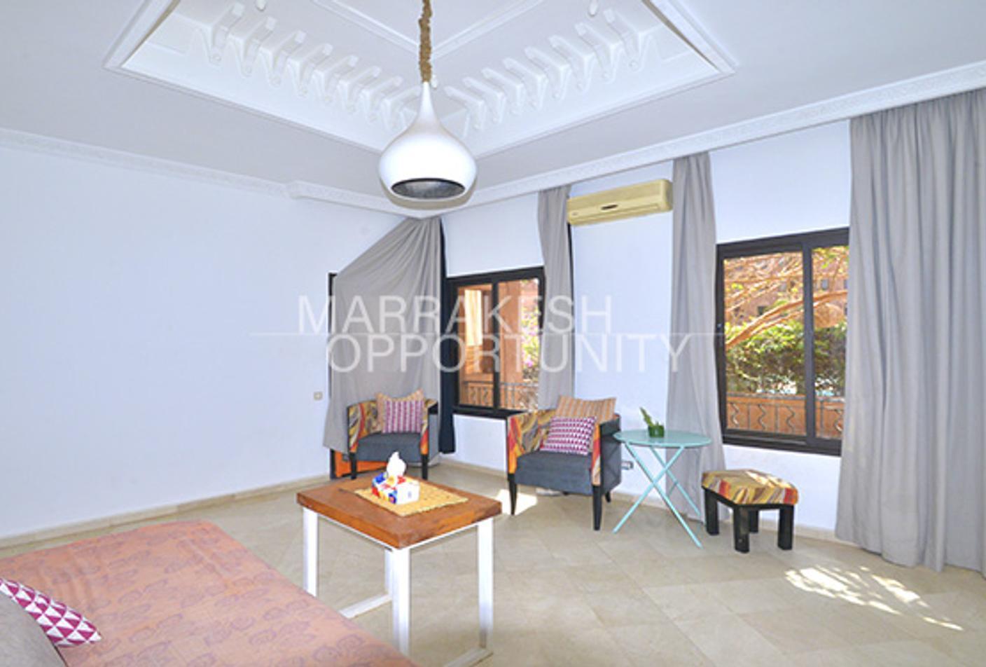 Appartement rez-de-jardin en location dans la palmeraie — 5