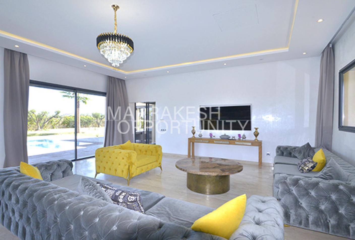 Moderne Villa Meublée en location annuelle sur la Route de Ouarzazate — 3