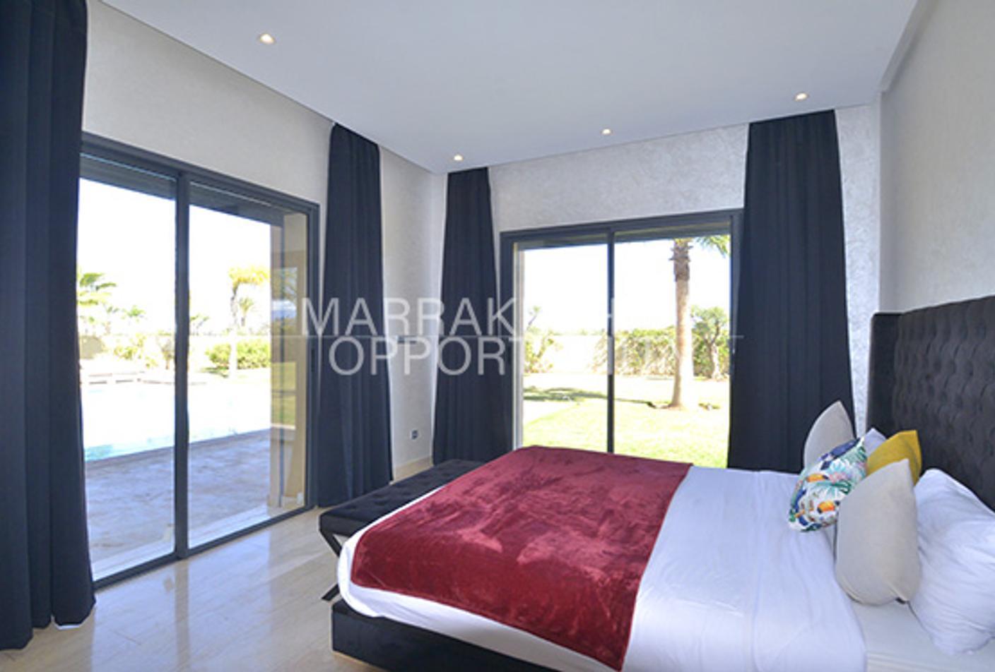 Moderne Villa Meublée en location annuelle sur la Route de Ouarzazate — 4