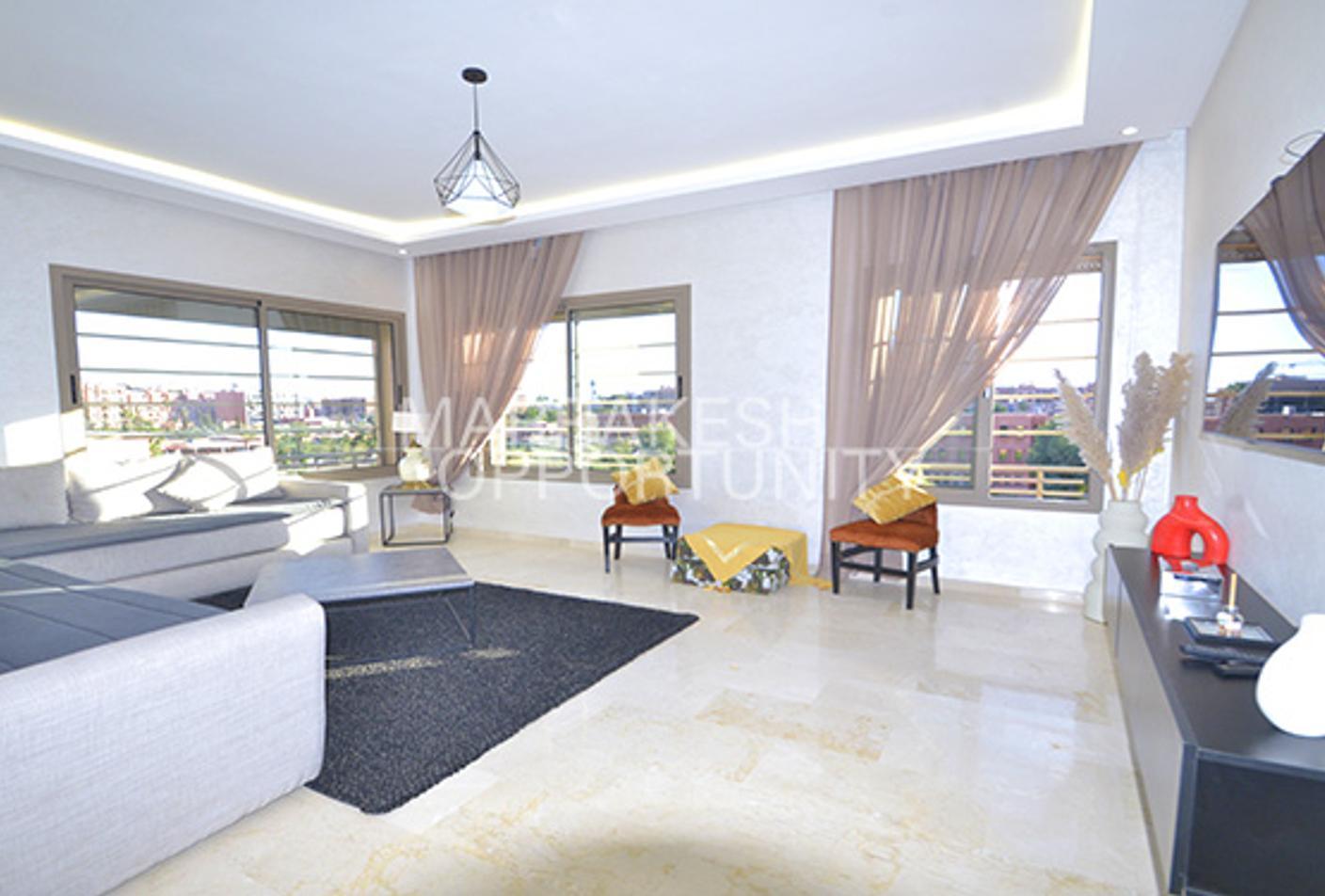 Sublime Appartement moderne en location à Guéliz