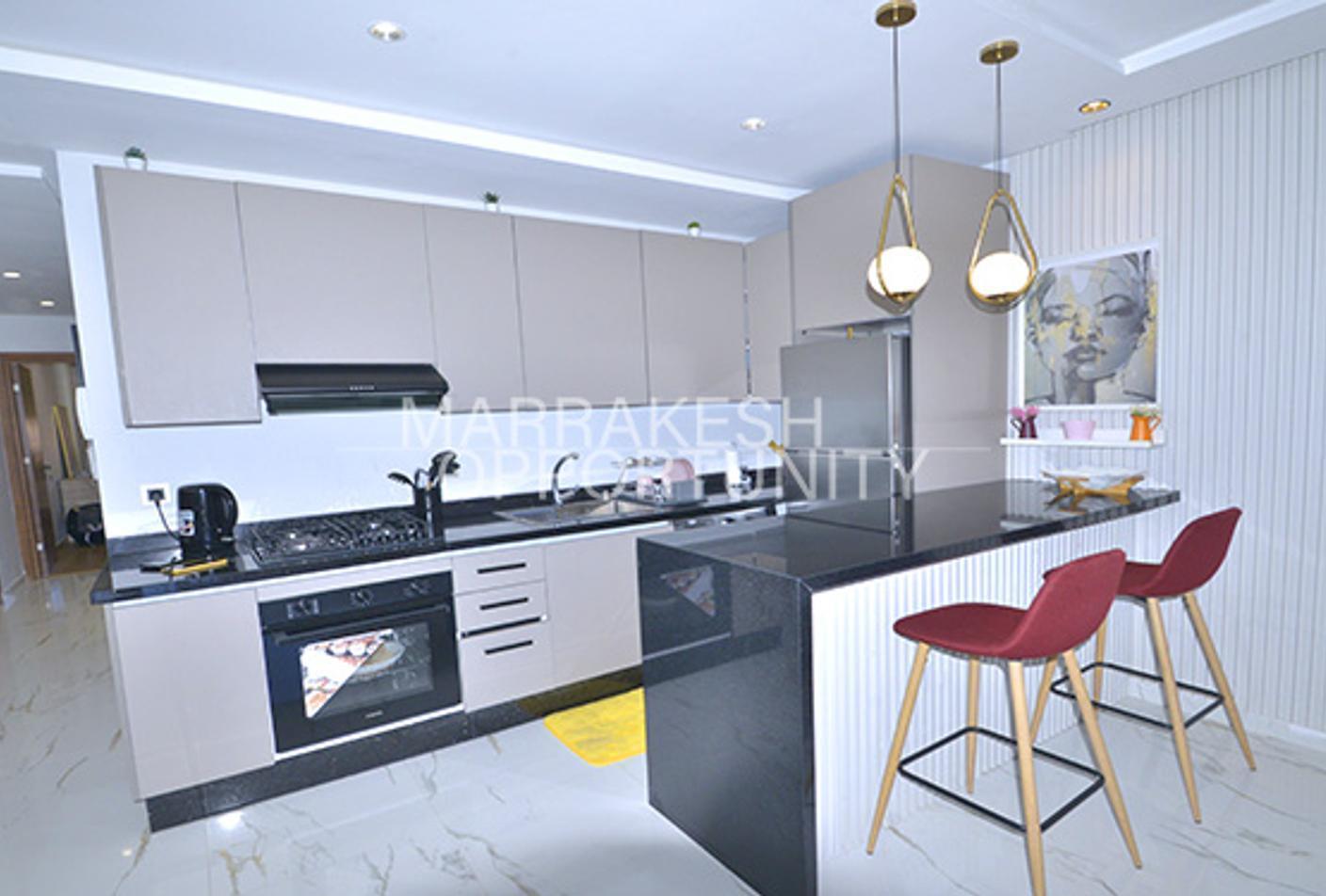 Moderne Appartement meublé en location à Guéliz — 6