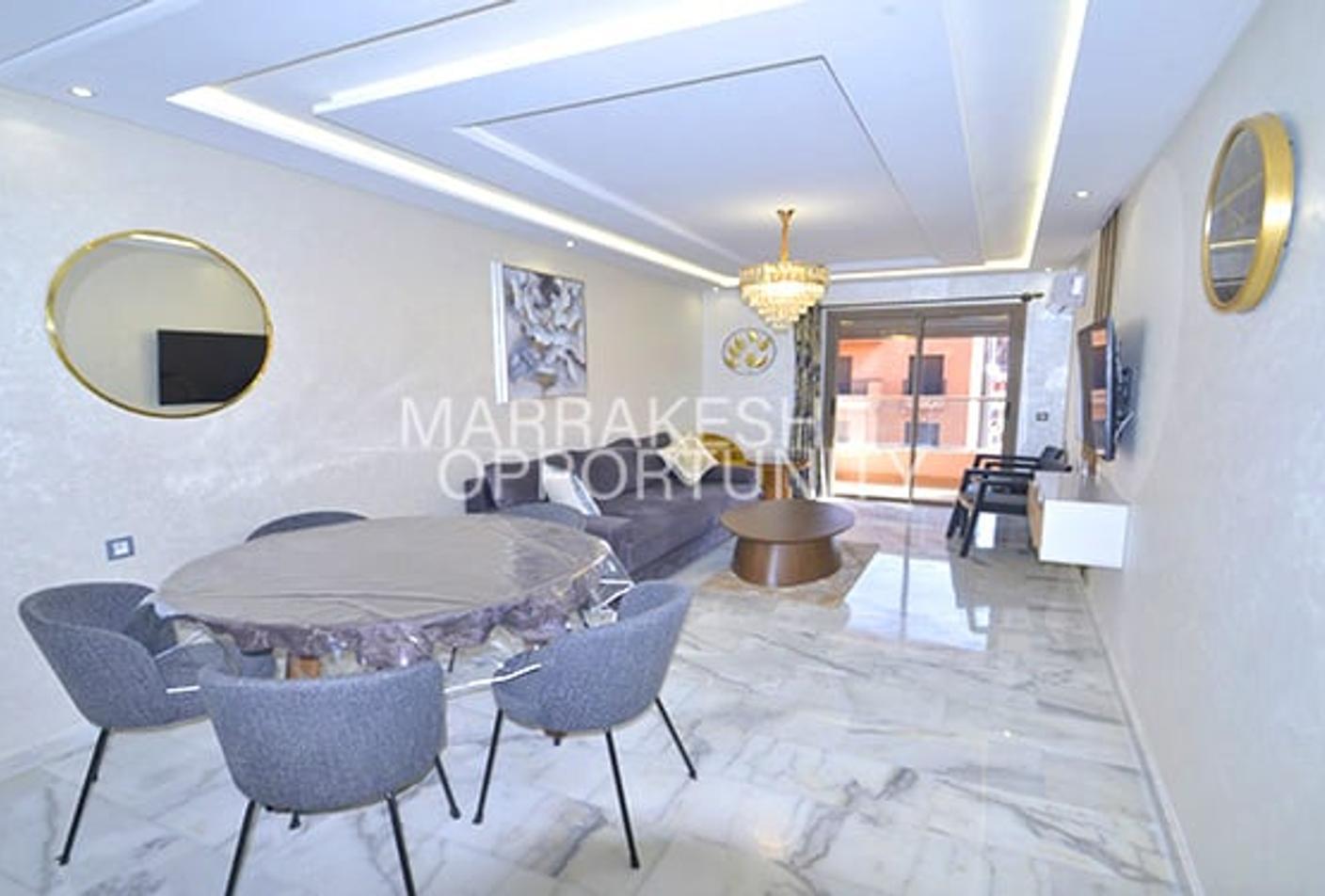 Appartement meublé moderne en location à Guéliz — 3