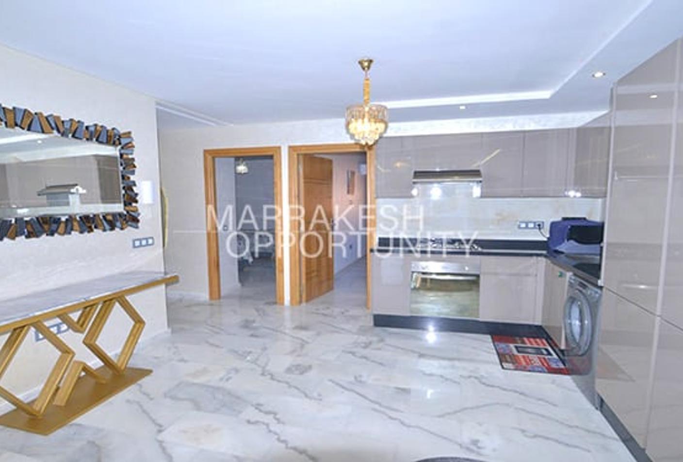 Appartement meublé moderne en location à Guéliz — 4