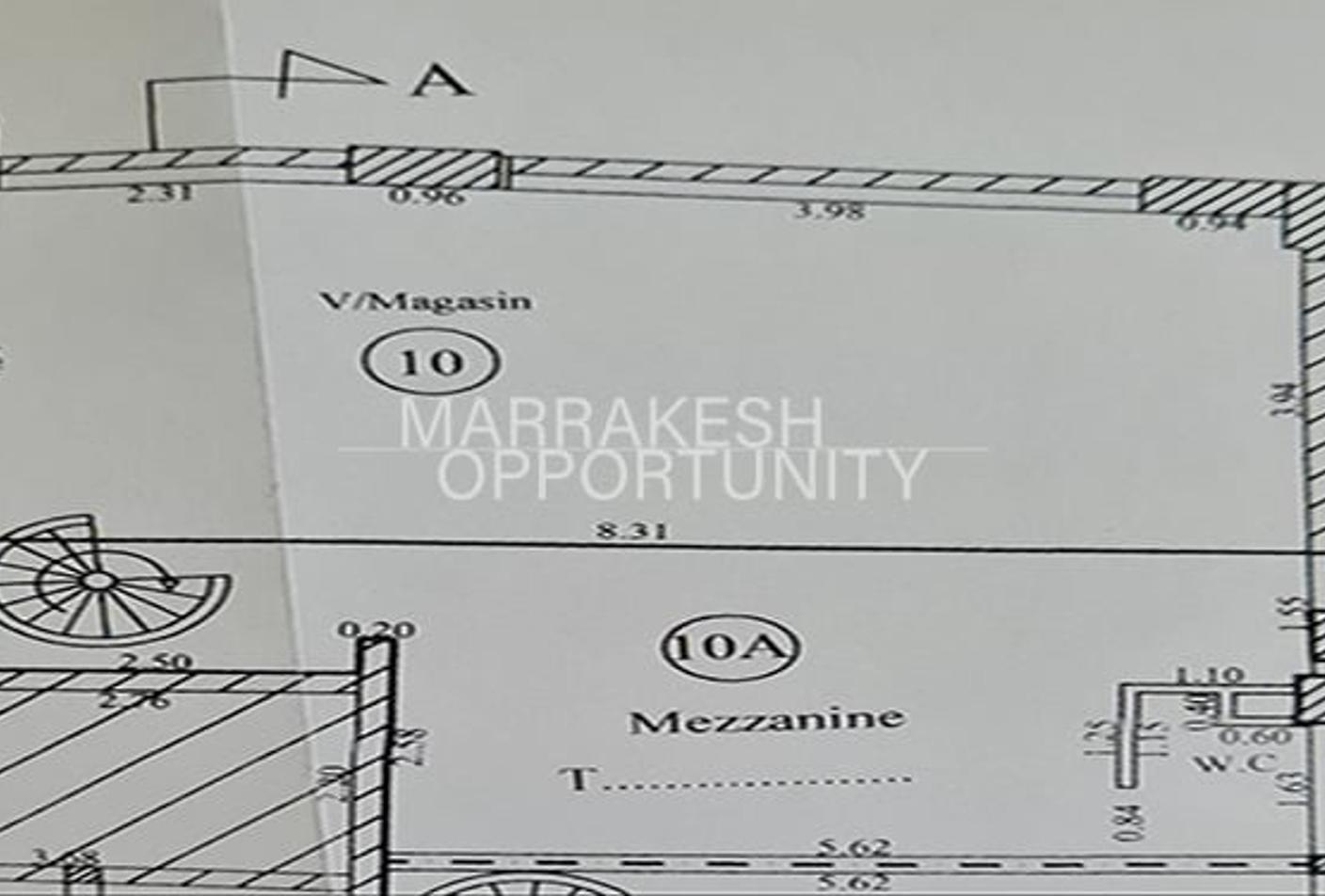Location Magasin Très bien Situé à Semlalia — 6
