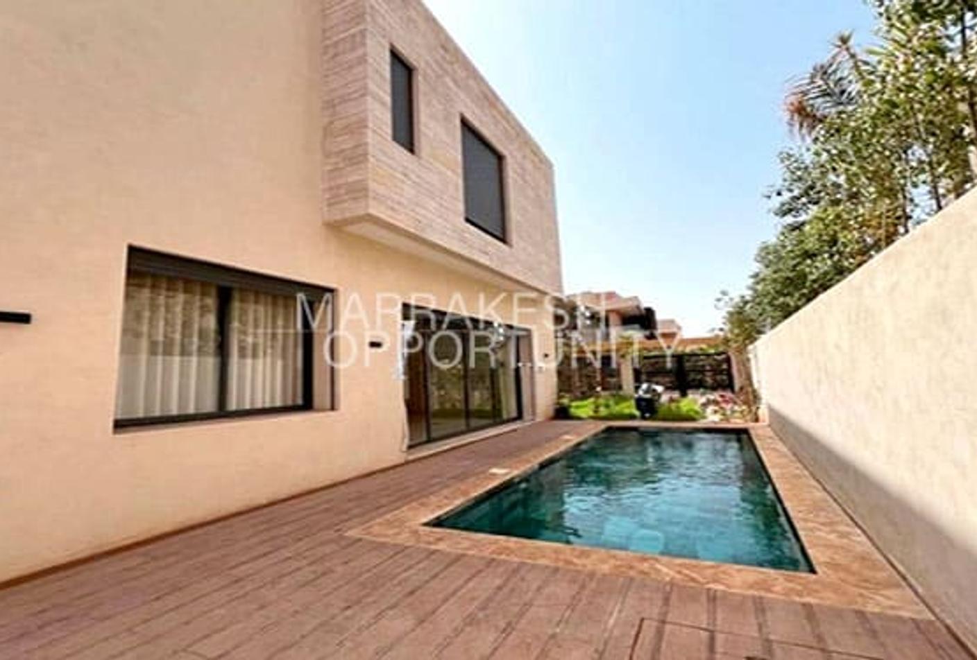 Charmante Villa meublée  en location  sur la route d'Amizmiz — 5