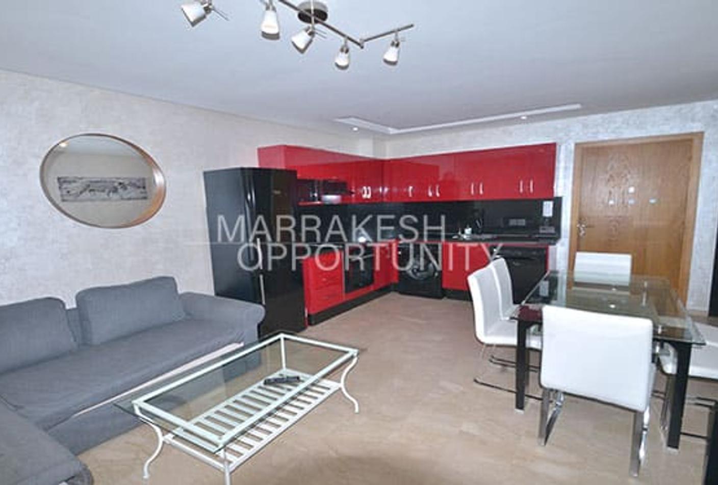 Studio moderne meublé en location longue durée à Hivernage